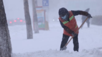 黑龙江方正：降雪达到暴雪量级